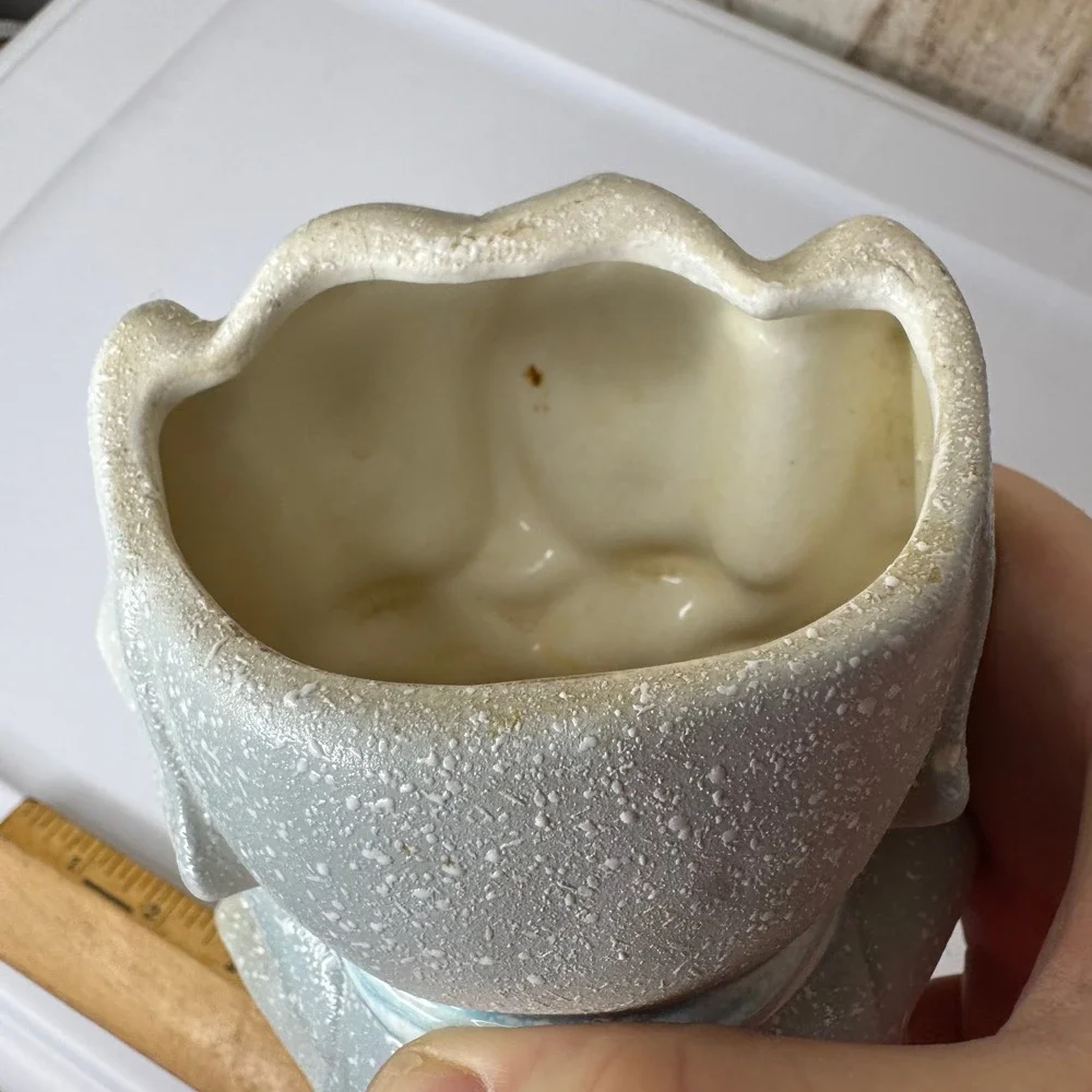 Vintage Elephant Planter‎ Pot Holder Baby Decor Nursery MCM